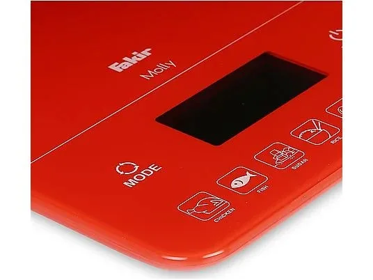Fakir Tərəzi Molly Red Kitchen Scale
