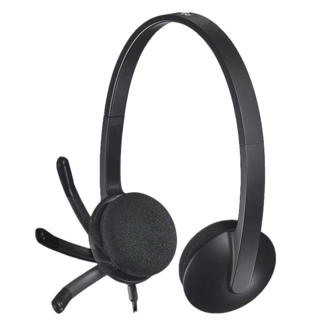 Logitech Corded USB Headset H340 Black