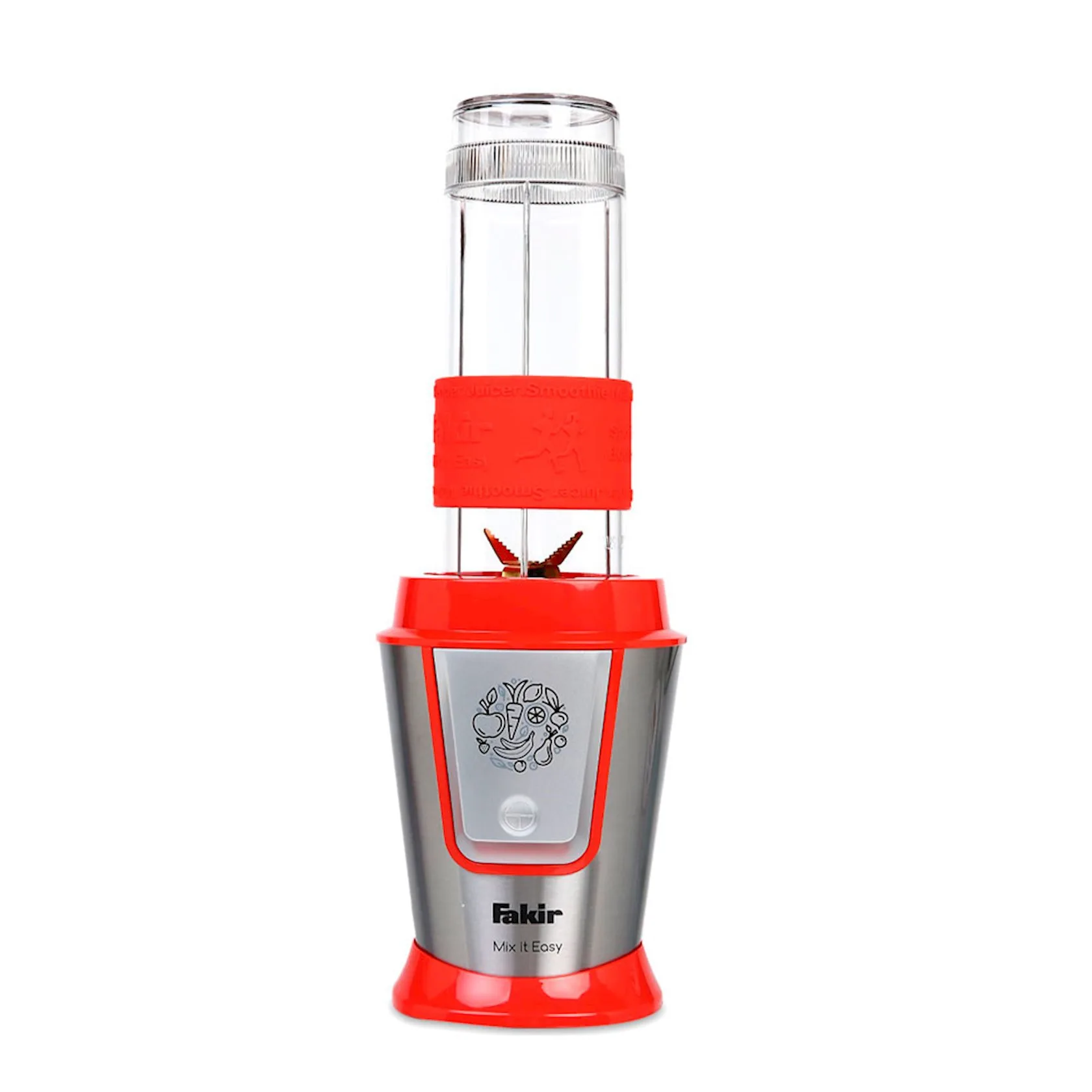 Fakir Kokteil Blender mix it easy red