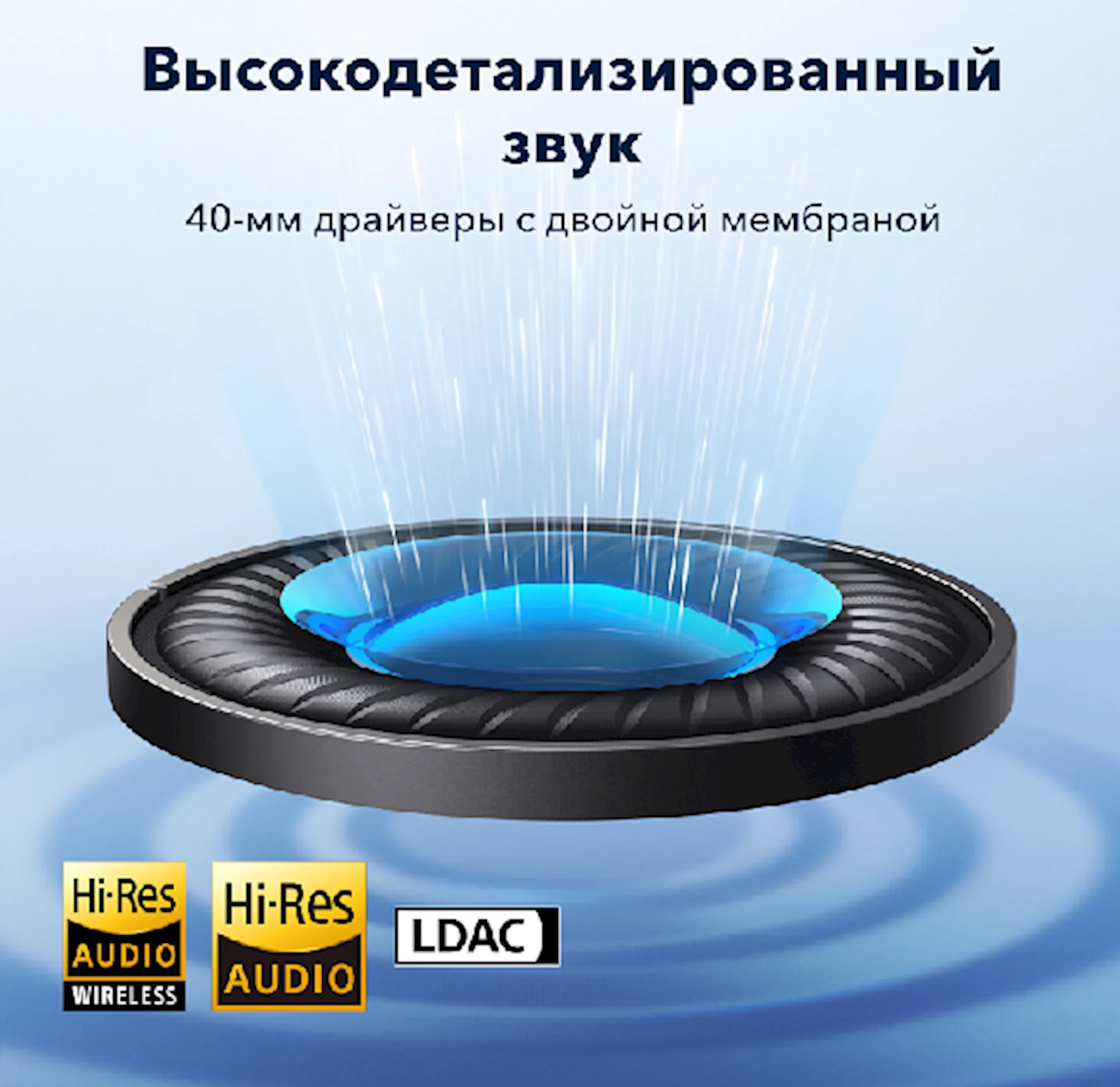 Наушники Anker Soundcore Space Q45 Blue (A3040031)