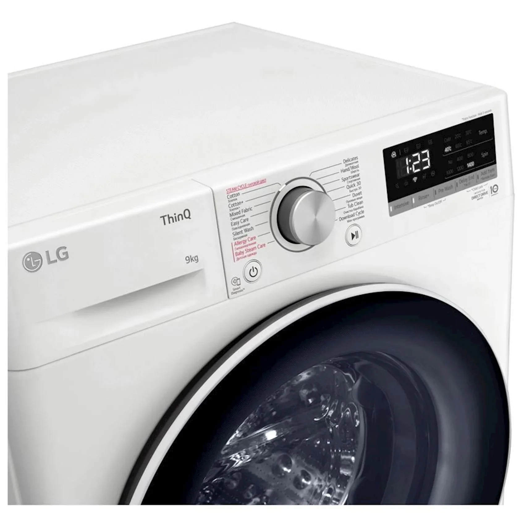 Стиральная машина LG F4V5VYL0W.ABWPMER