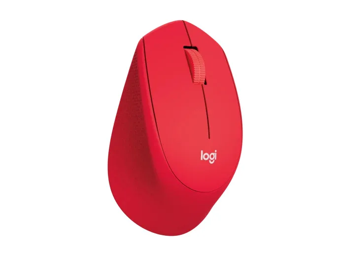 Logitech Mouse M330 Silent Plus Red