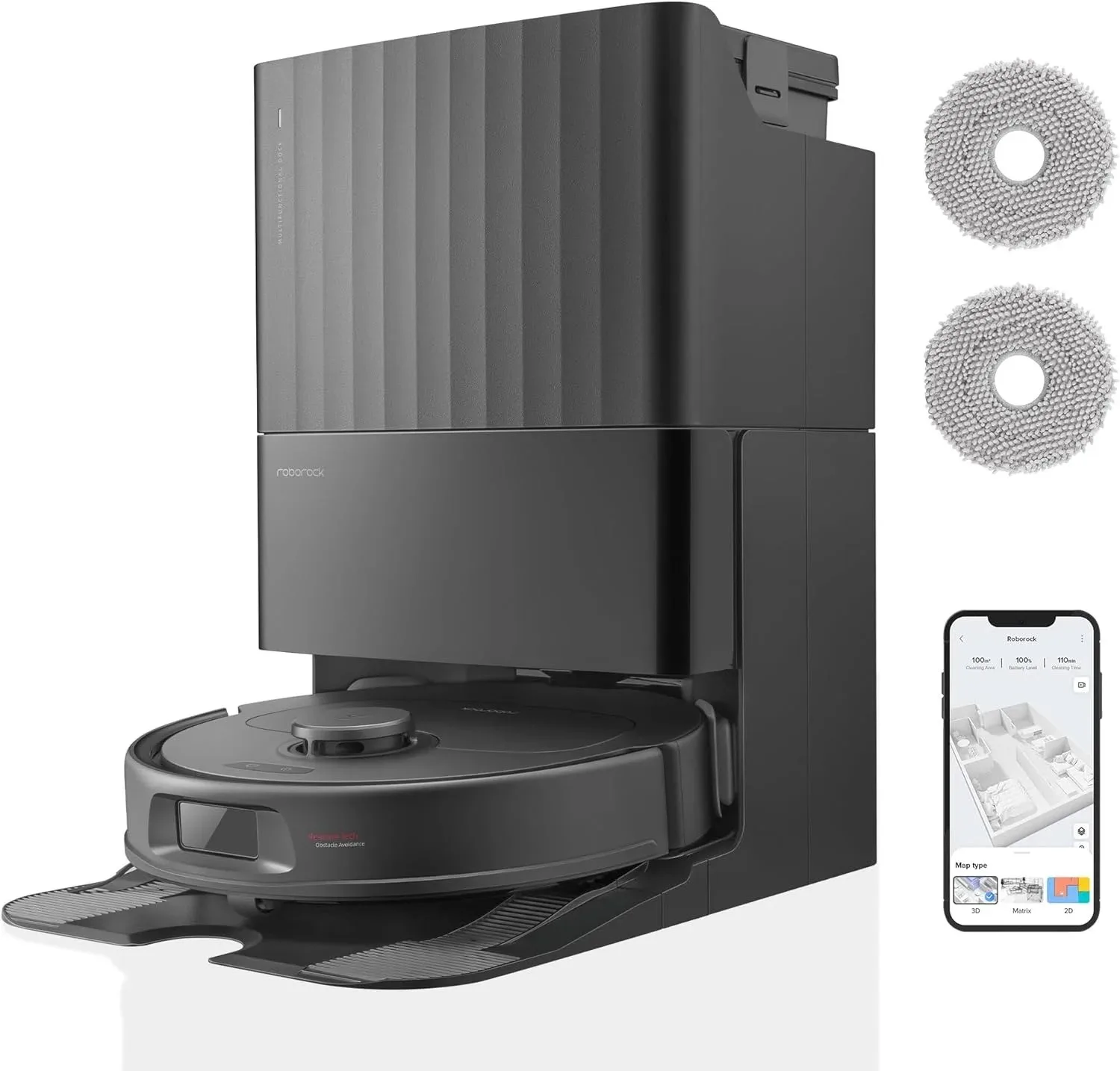 Robot tozsoran Roborock Q Revo S Black