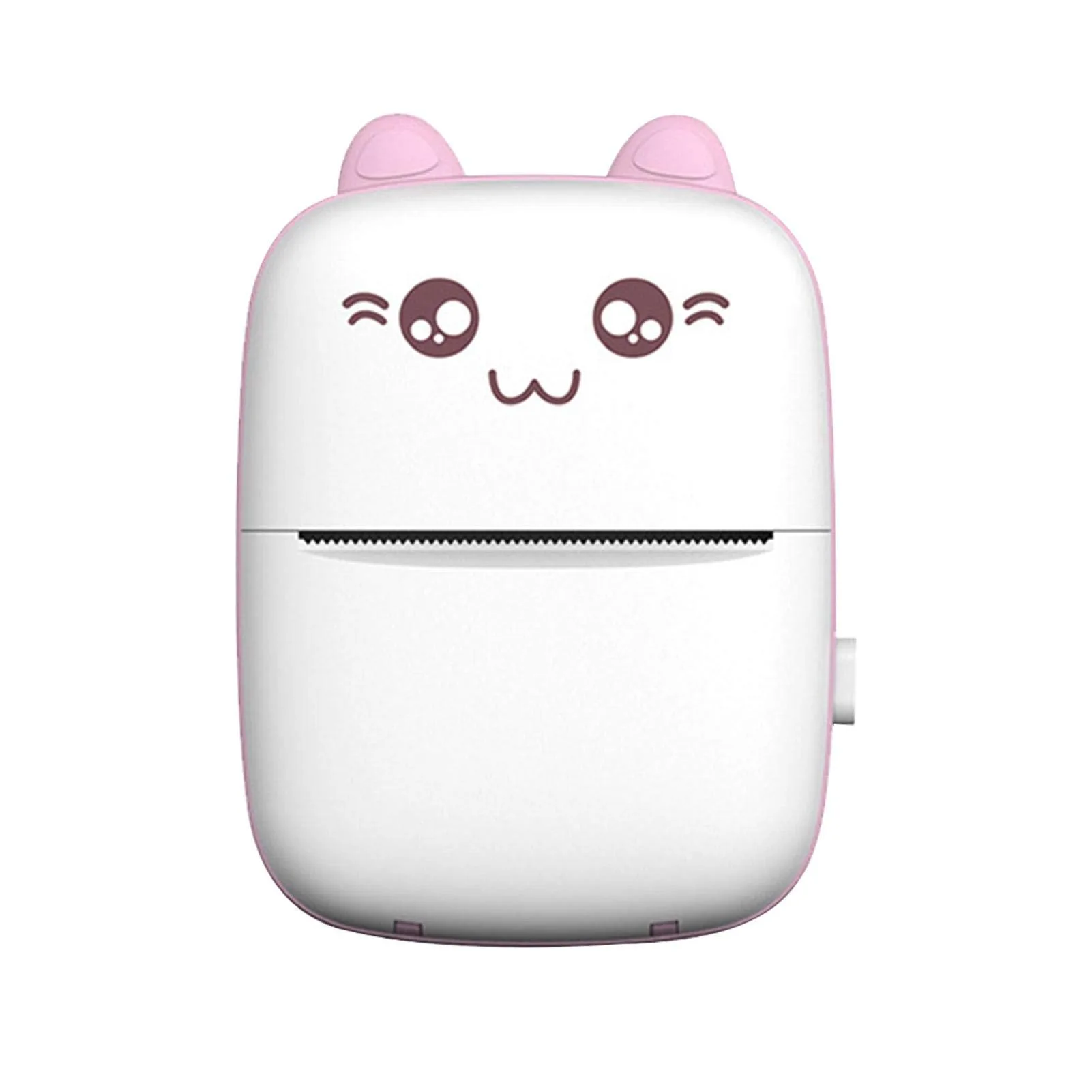 Printer Portable Mini Printer (BT instant printing) (Pink)