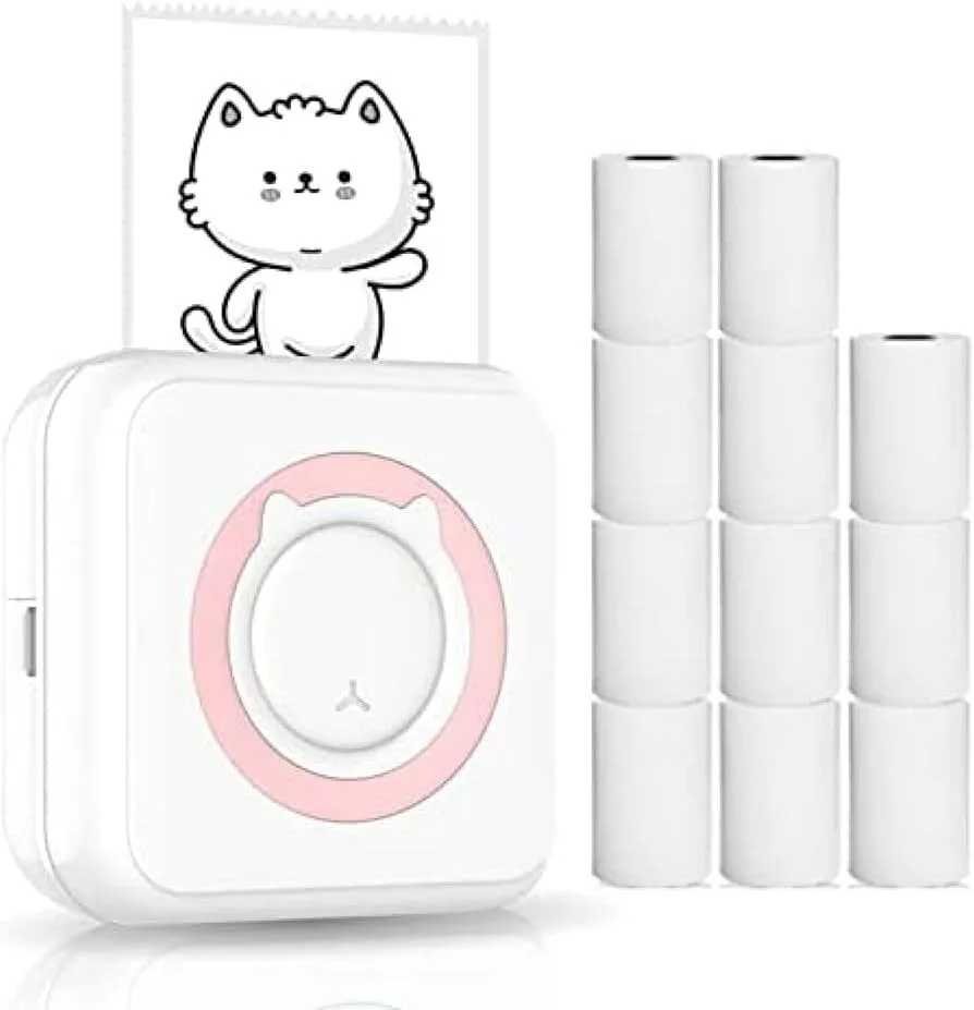 BT instant Mini Printer Pink
