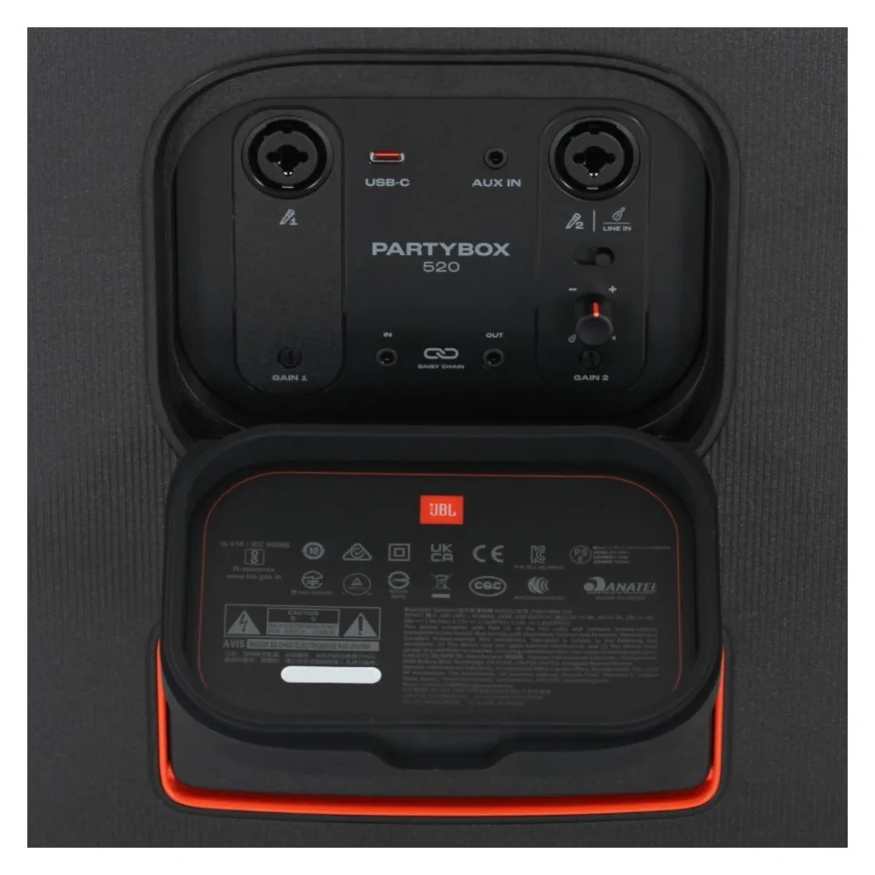 Музыкальный центр JBL PartyBox Club 520