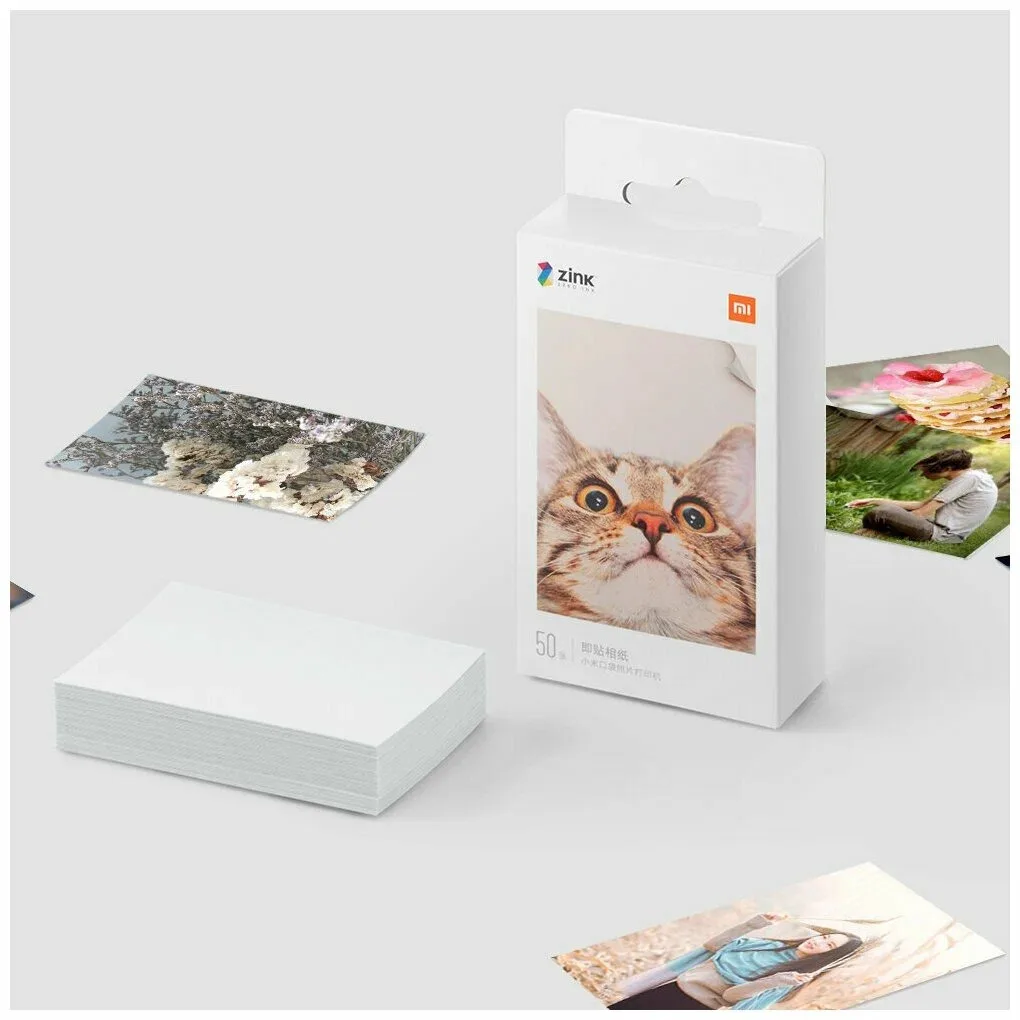 Фотобумага Xiaomi Photo Printer Paper 50 шт. (TEJ4012CN)