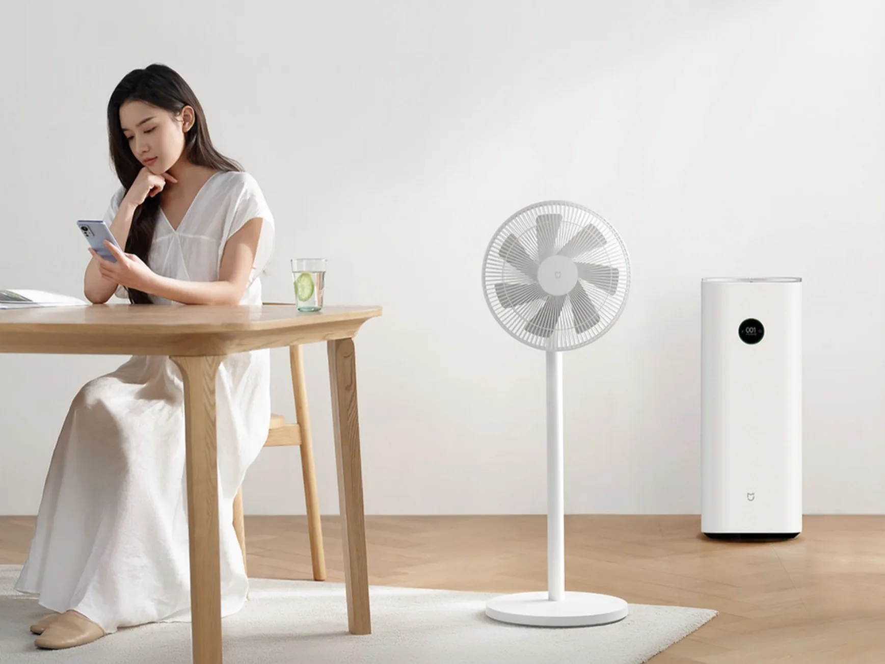 Вентилятор Xiaomi MIjia Smart Standing Fan 1X (BHR7041CN)