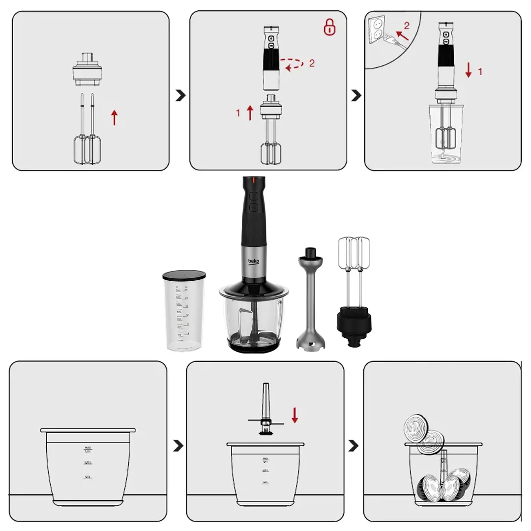 Blender Beko HBA 81762 BX