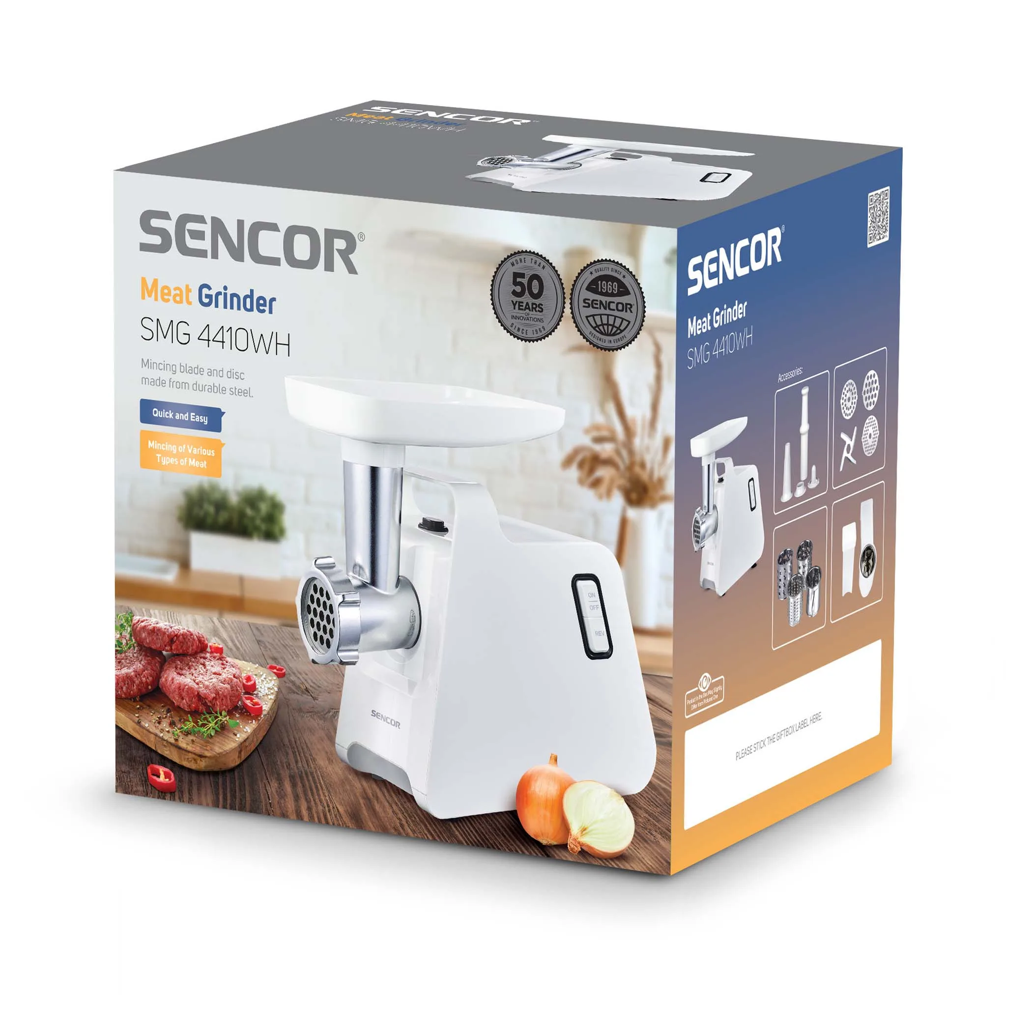 Мясорубка Sencor SMG 4410WH