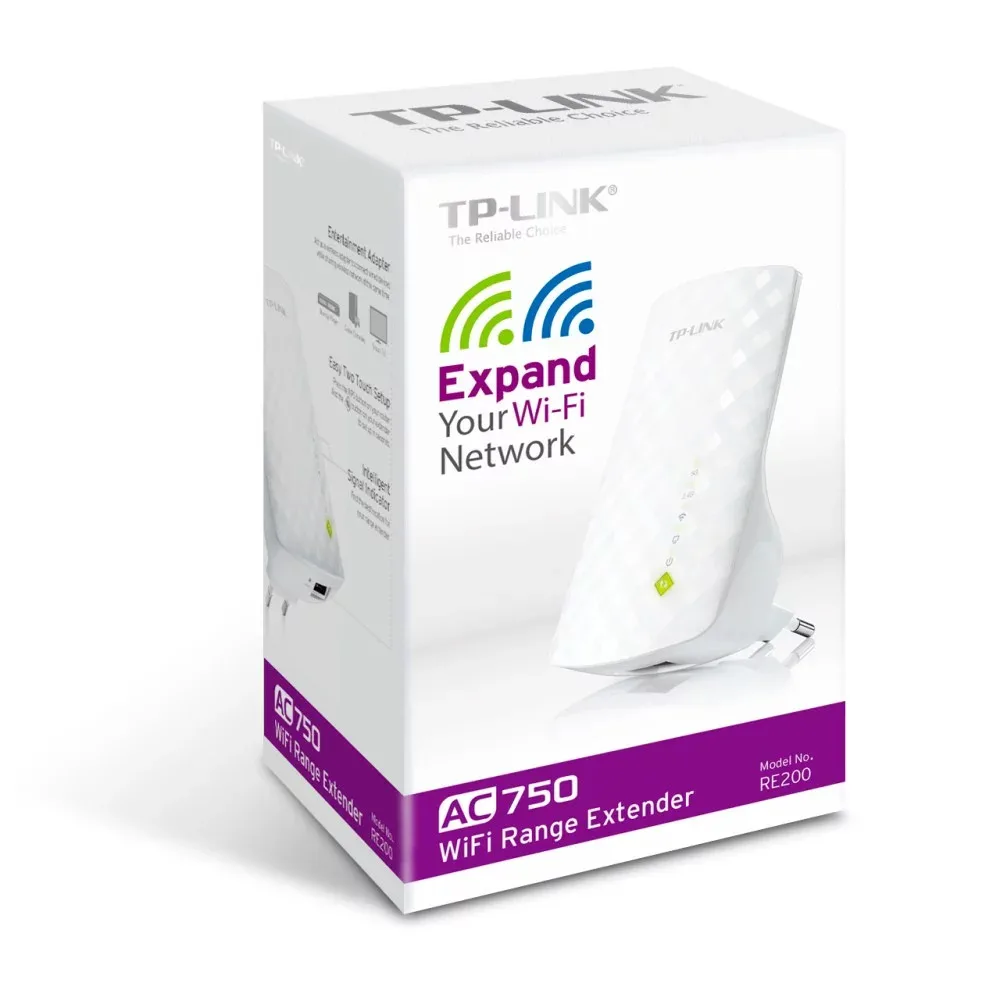 Усилитель сигнала TP-Link RE200 (AC750)