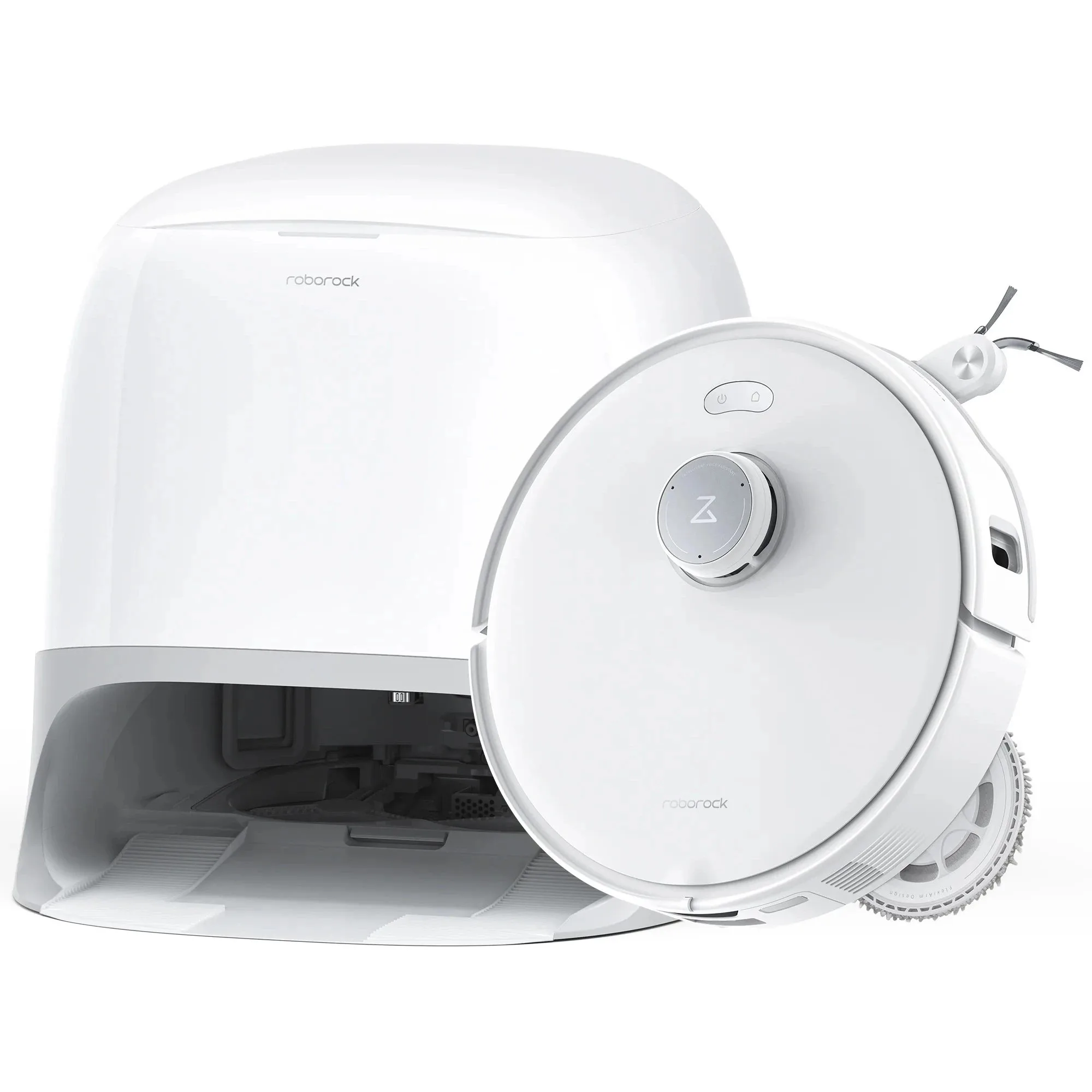 Robot tozsoran Roborock Qrevo CurvC White