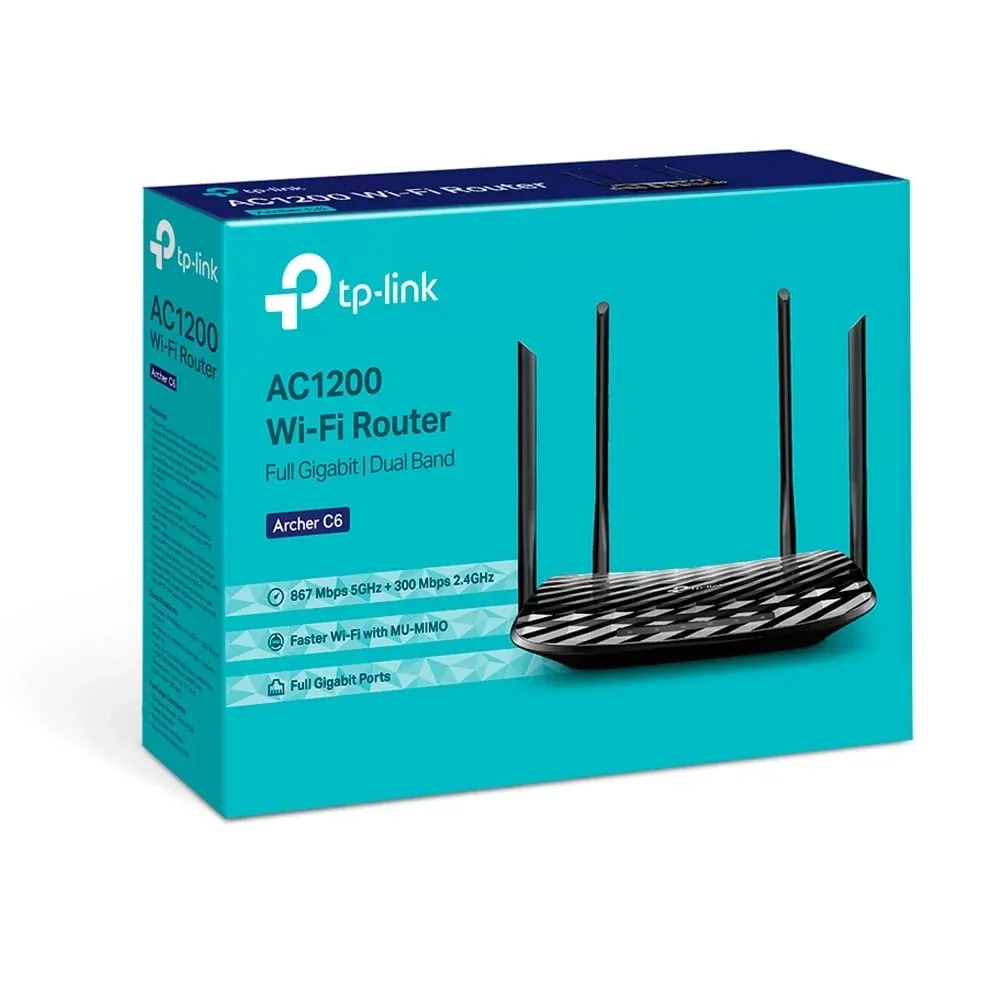 Router TP-Link - Archer C6 (AC1200)