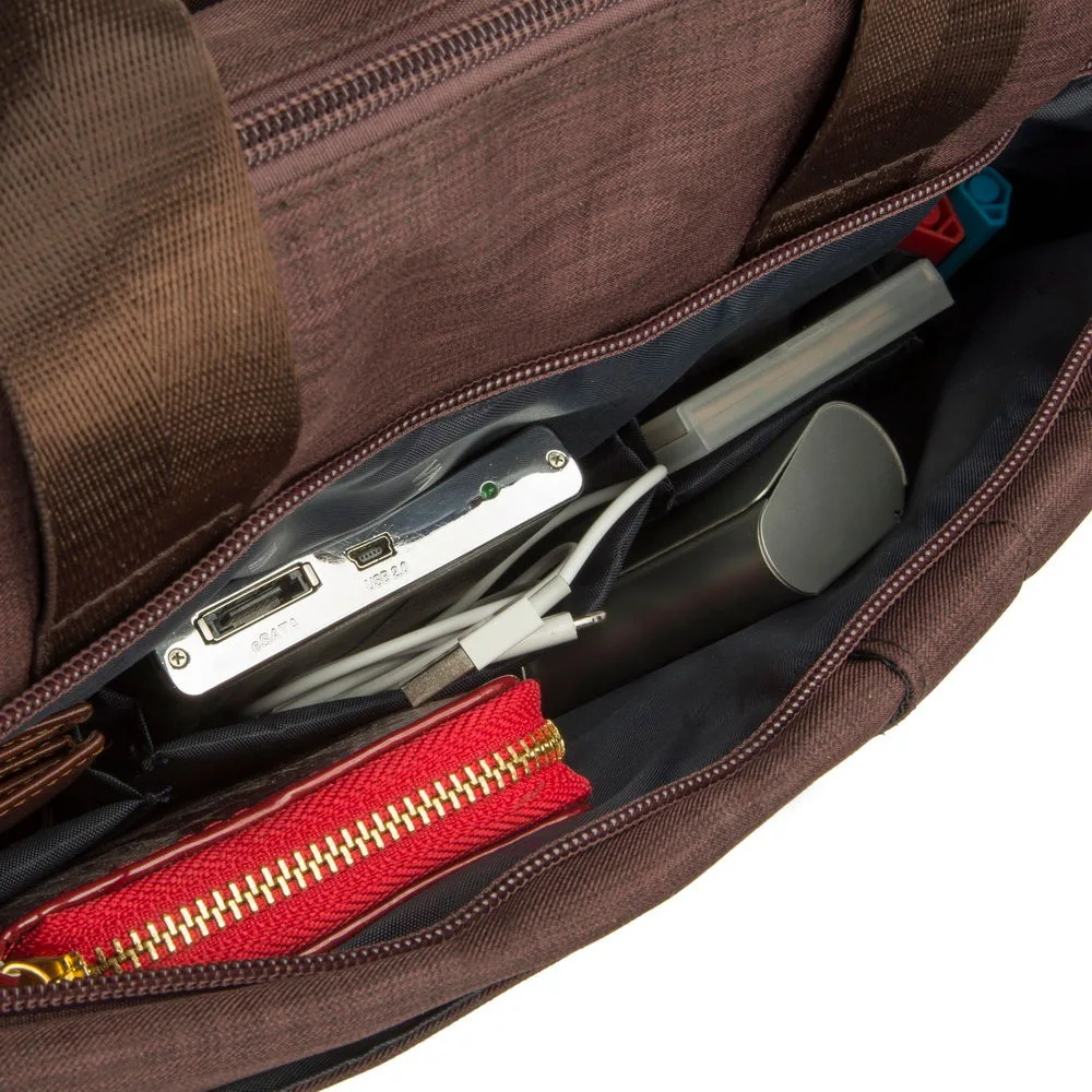 Сумка 8335 Brown Laptop bag 15,6"/6