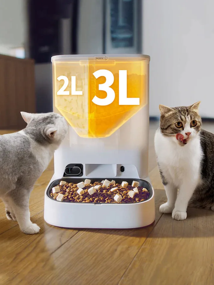 Petkit Yumshare Dual Hopper with Camera Smart Pet Feeder