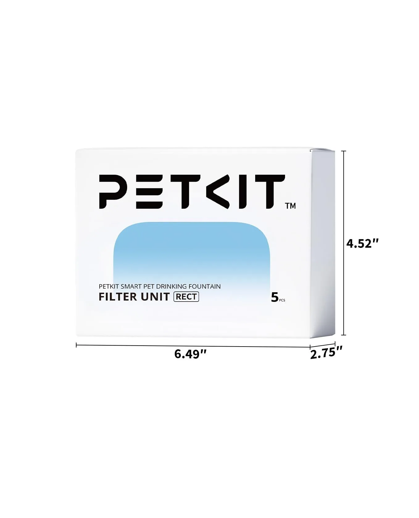 Petkit Fountain Filter Unit 5.0-5pcs For Eversweet Max