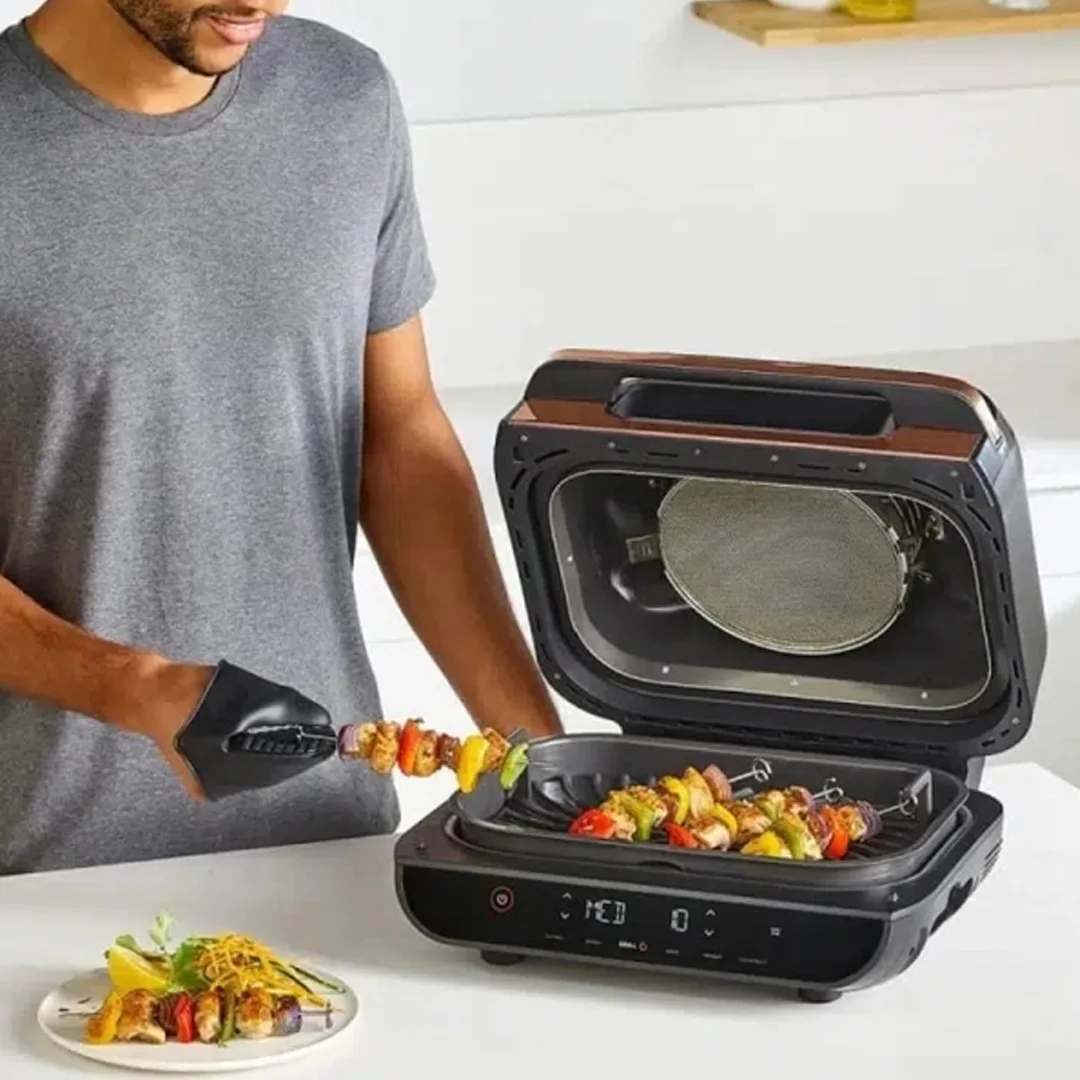 Фритюрница Ninja Foodi Max Health Grill & Air Fryer Gold