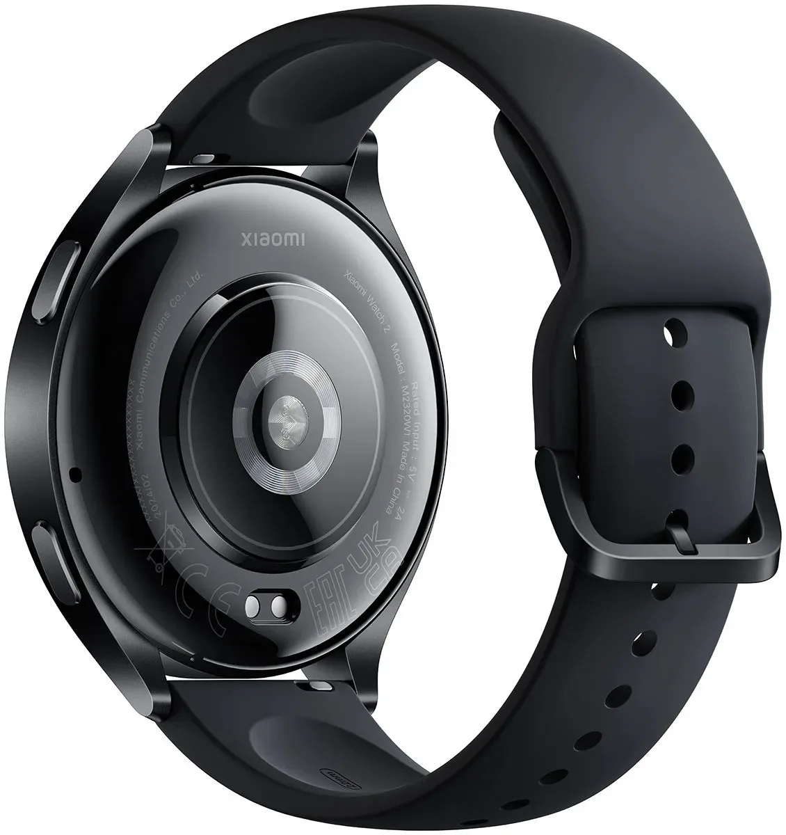 Умные часы Xiaomi Watch 2 Черный корпус с черным ремешком из ТПУ