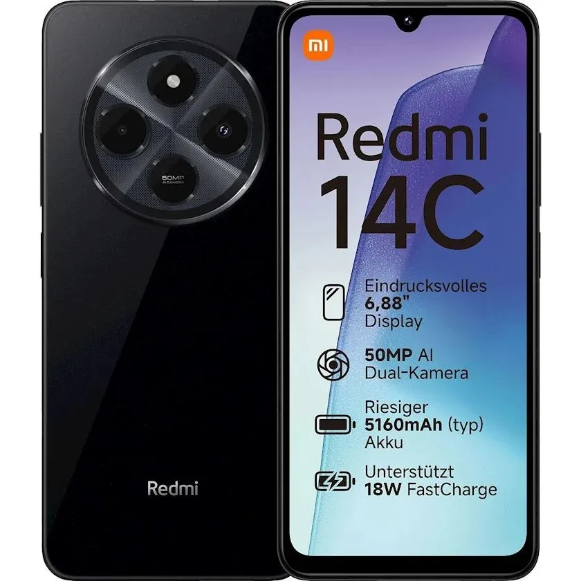 Smartfon Xiaomi Redmi 14C 4/128 GB Black