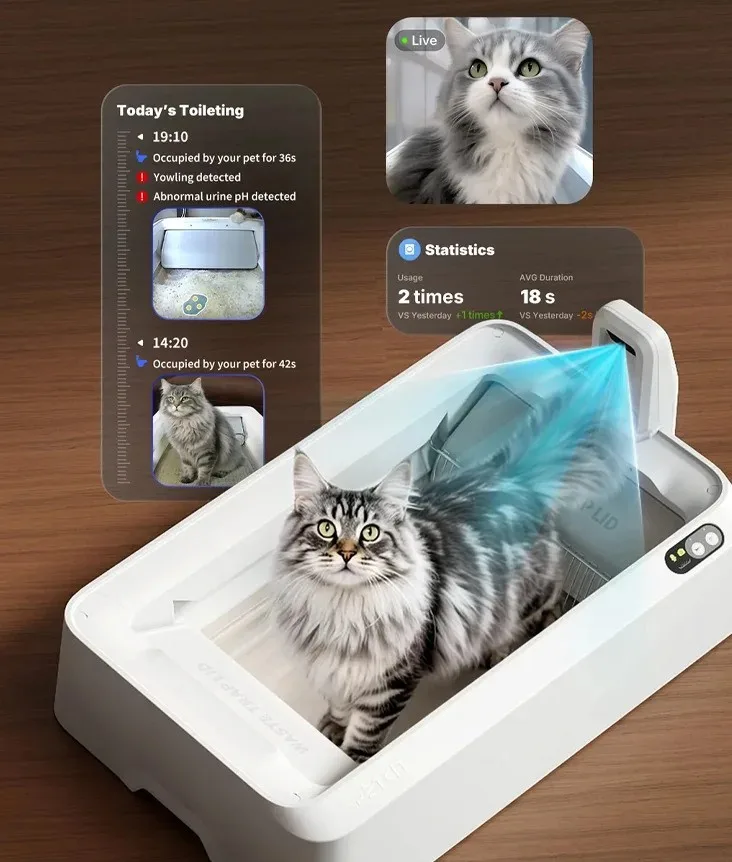 Petkit Magnetic Self-Cleaning Cat Litter Remover (P99021)