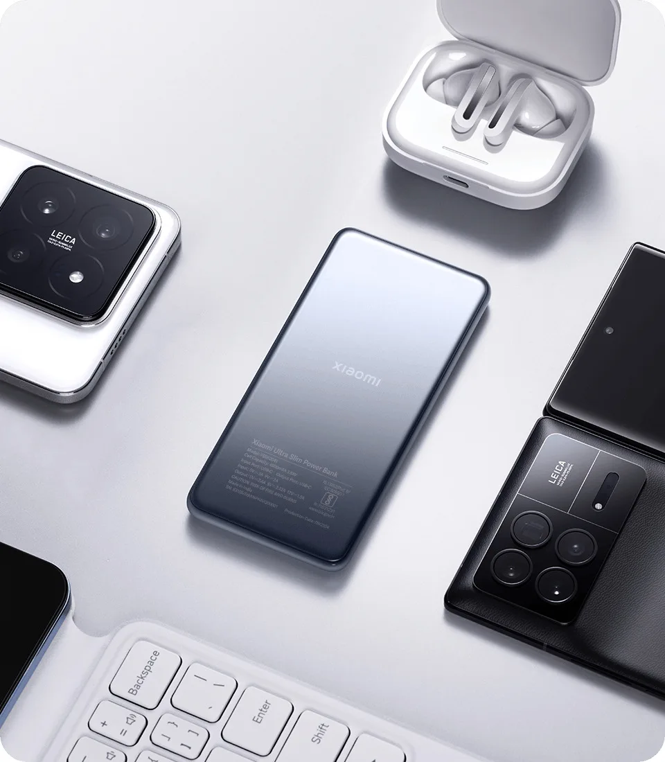 Повербанки Xiaomi Ultra Slim Power Bank 5000mAh GL (BHR9535GL)