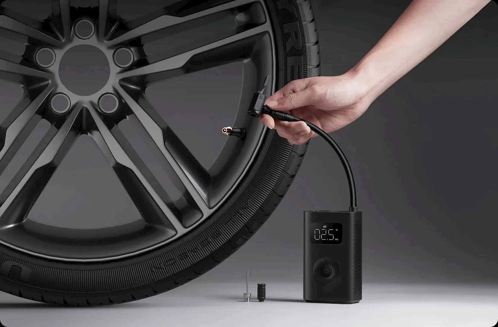 Портативный компрессор Xiaomi Portable Electric Air Compressor 2 BHR7112GL