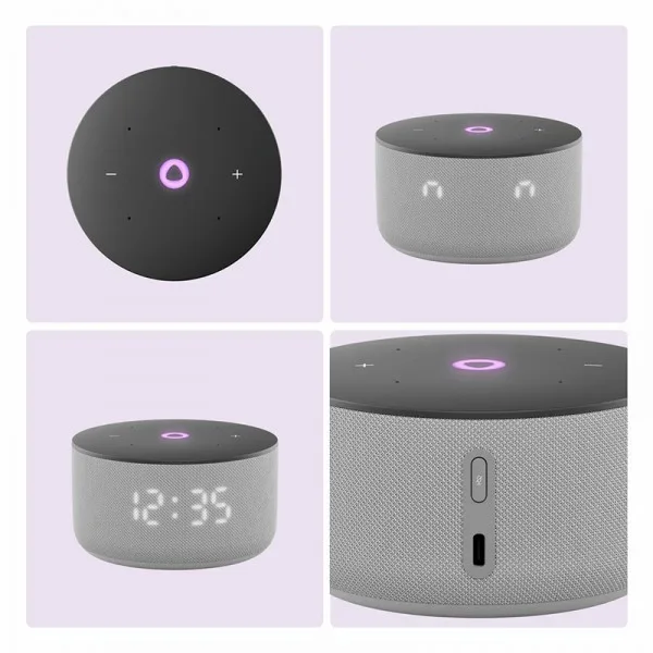 Умная колонка Яндекс Станция Мини 3 Gray (YNDX-00027G)