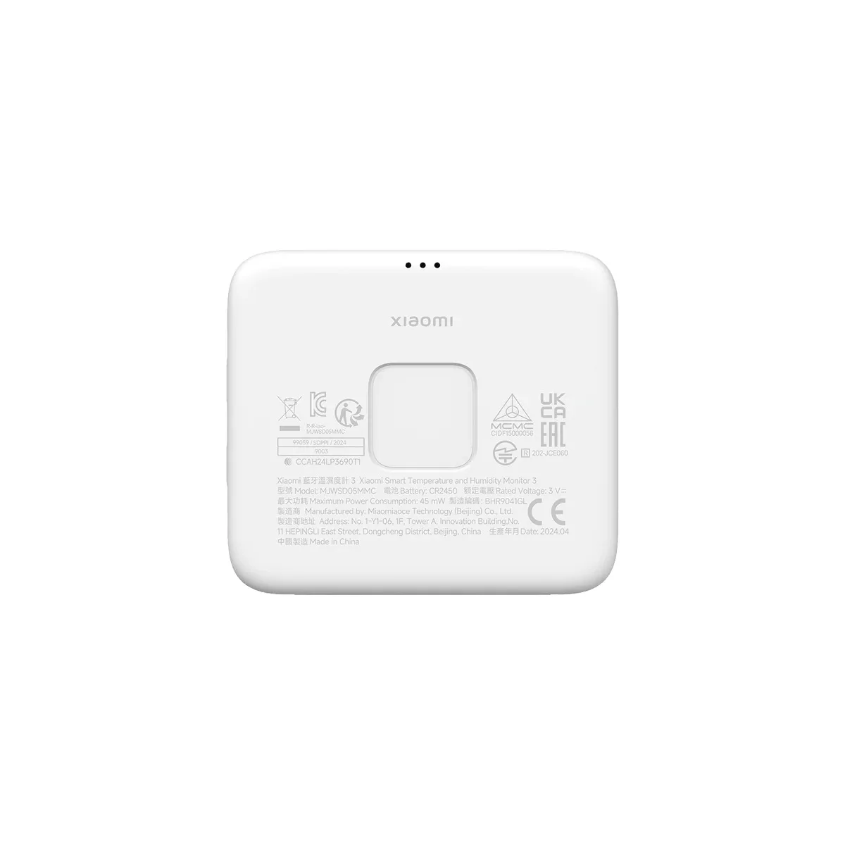 Xiaomi Temperature and Humidity Monitor 3 mini