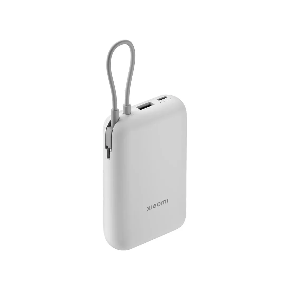 Повербанки Xiaomi Power Bank 20000 (Integrated Cable) (PB2020MI) Светло-серый