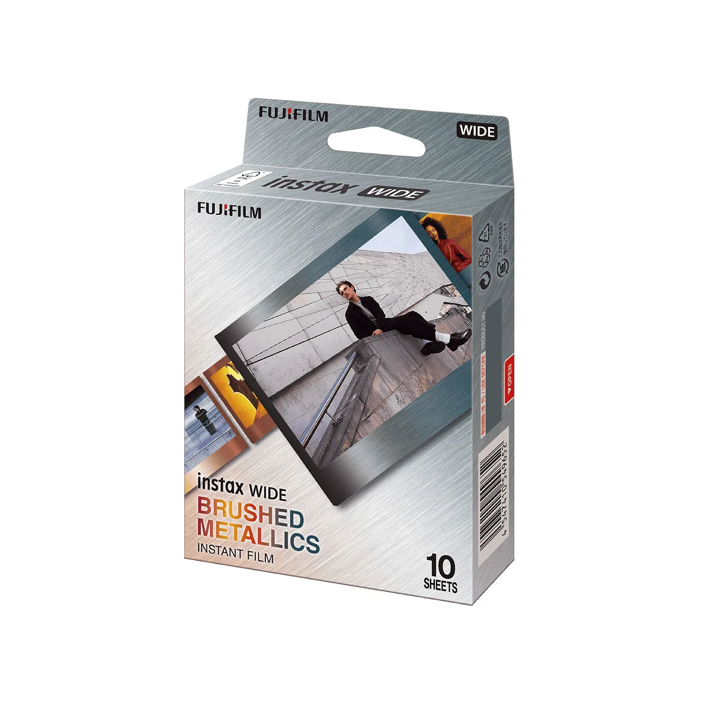 Фотобумага Instax Wide Brushed Metallics, 10 листов