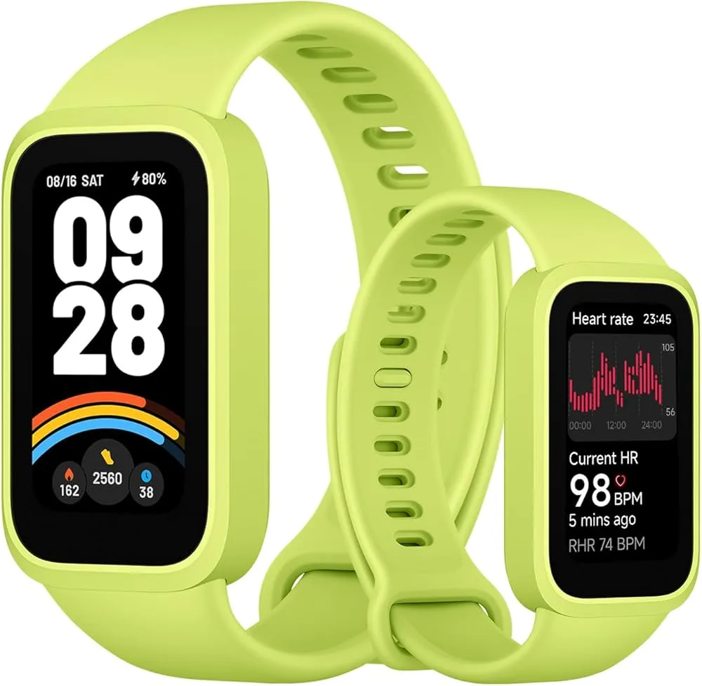 Smart saat Xiaomi Band 9 Active Green (BHR08L1GL)