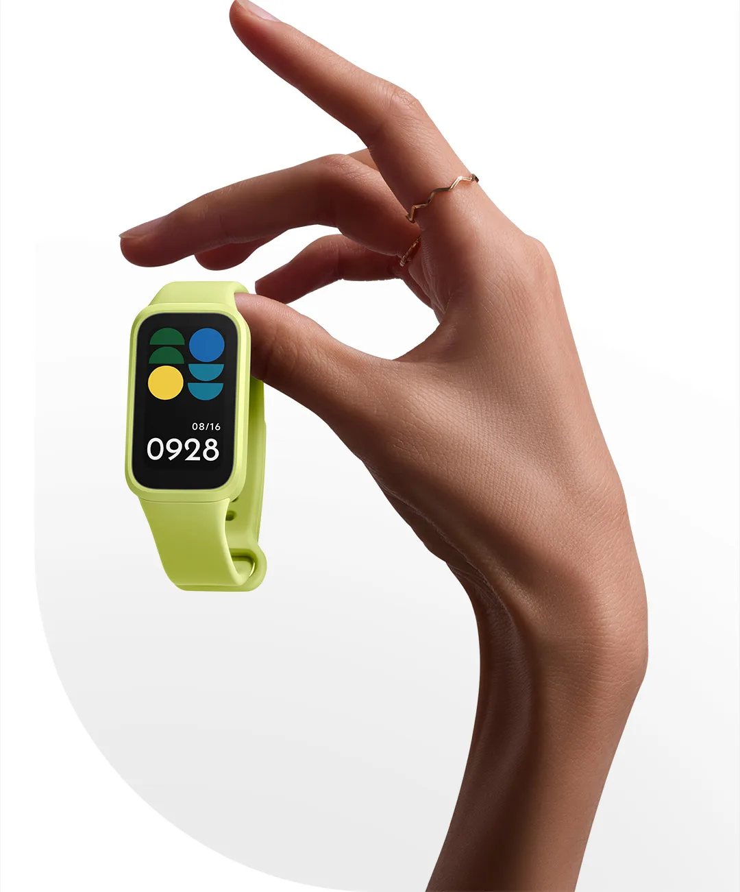 Smart saat Xiaomi Band 9 Active Green (BHR08L1GL)