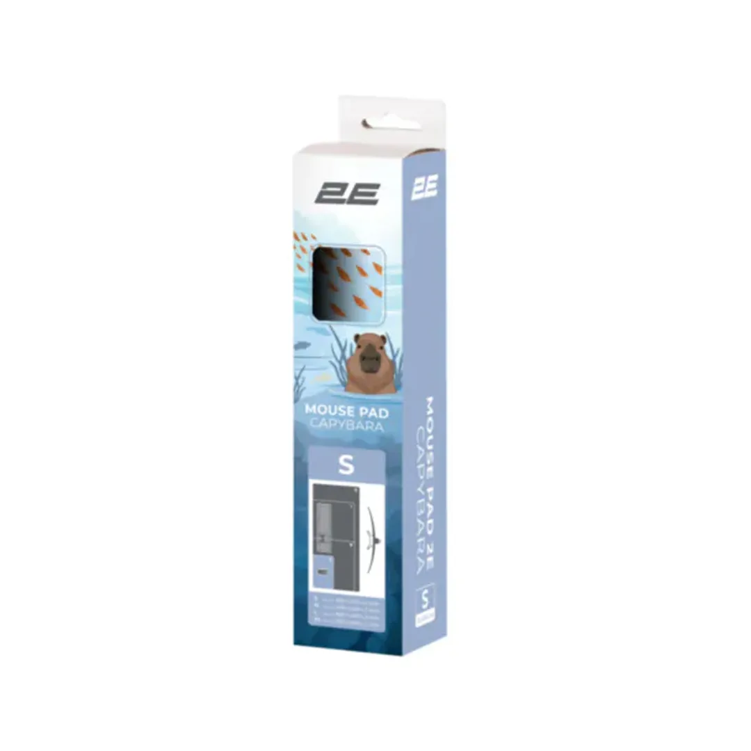 Коврик для мыши 2E Capybarra S Blue (2E-PAD-S-CAPY-BLUE)