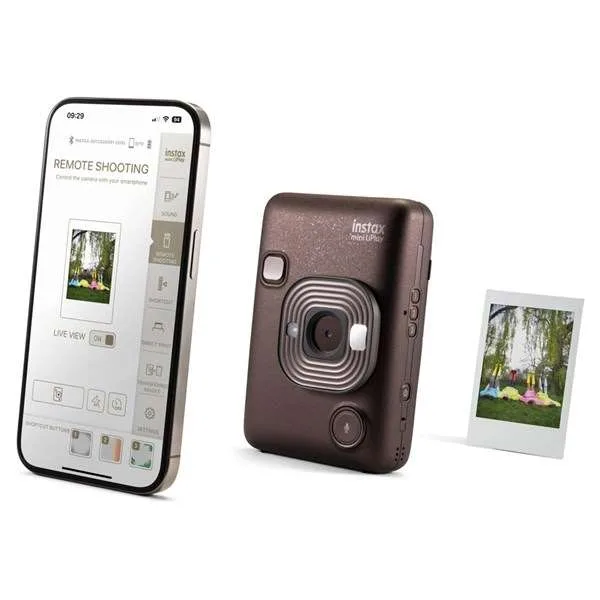 Фотоаппарат Fujifilm Instax Mini Liplay Глубокая бронза