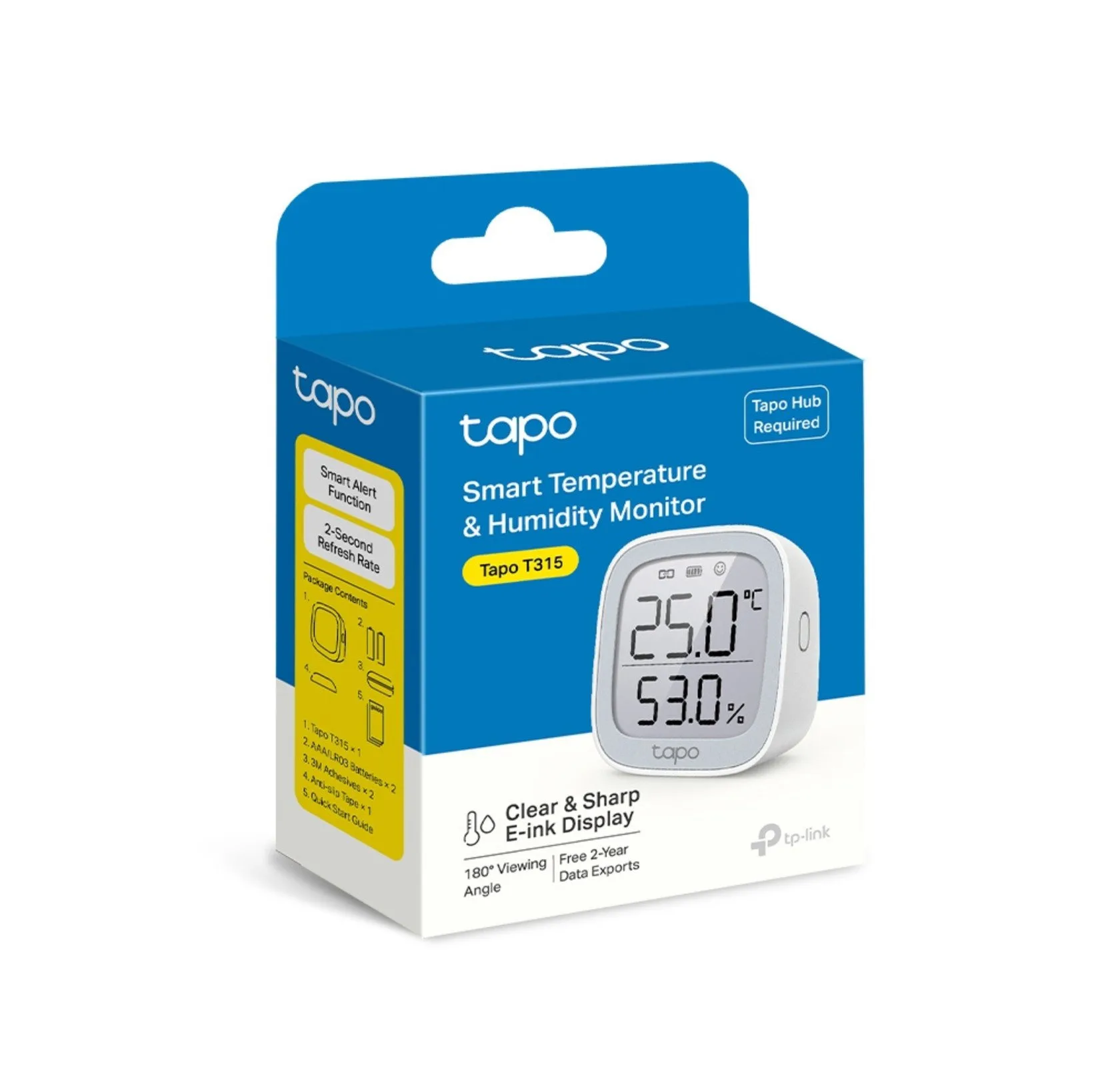 Умный монитор температуры и влажности TP-Link Tapo T315