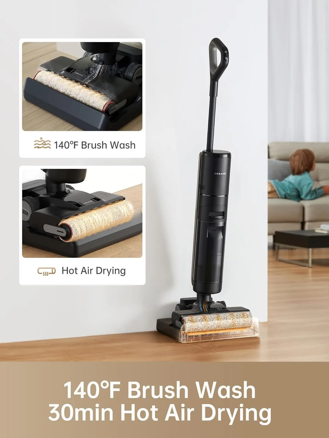 Vertikal tozsoran Dreame H13 Pro wet and dry Vacuum Cleaner