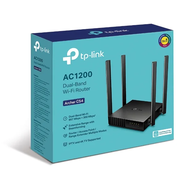 Роутер TP-Link - Archer C54 ( AC1200 Wireless Dual Band Router )