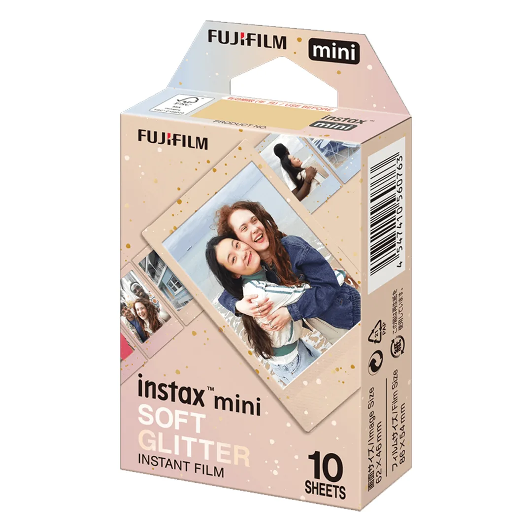 Фотобумага Instax Mini Soft Glitter, 10 листов