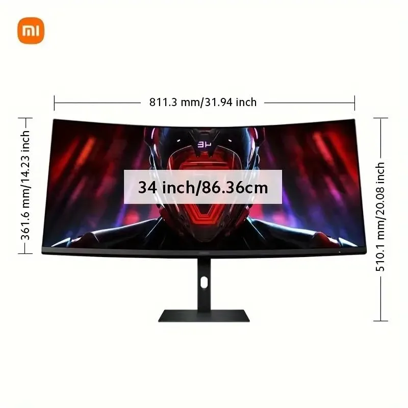 Монитор Изогнутый игровой монитор Xiaomi G34WQi ELA5454EU