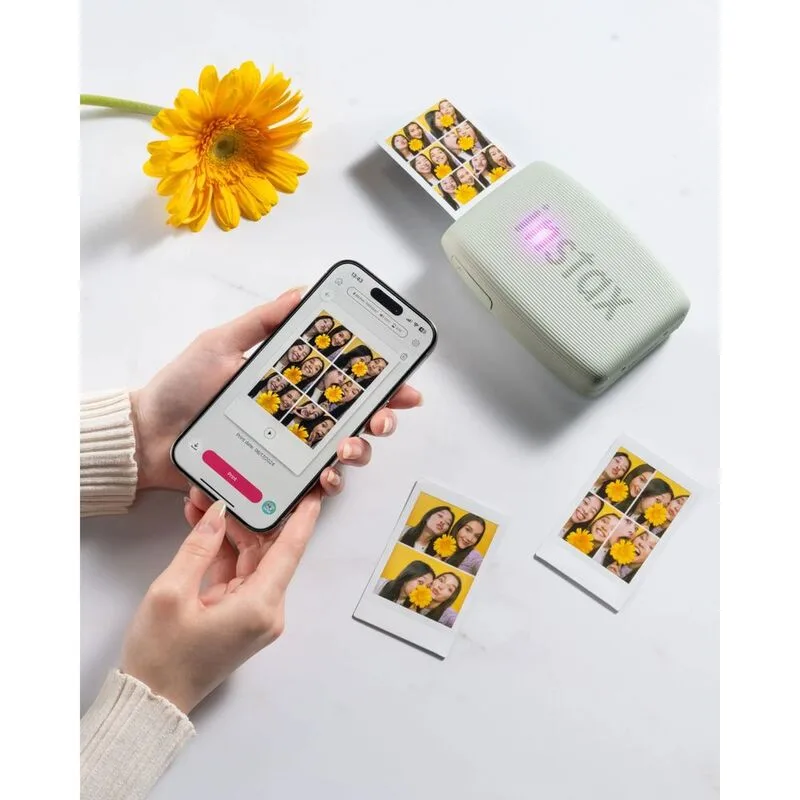 Fotoaparat Fujifilm Instax mini Link3 Green-Bundle Box