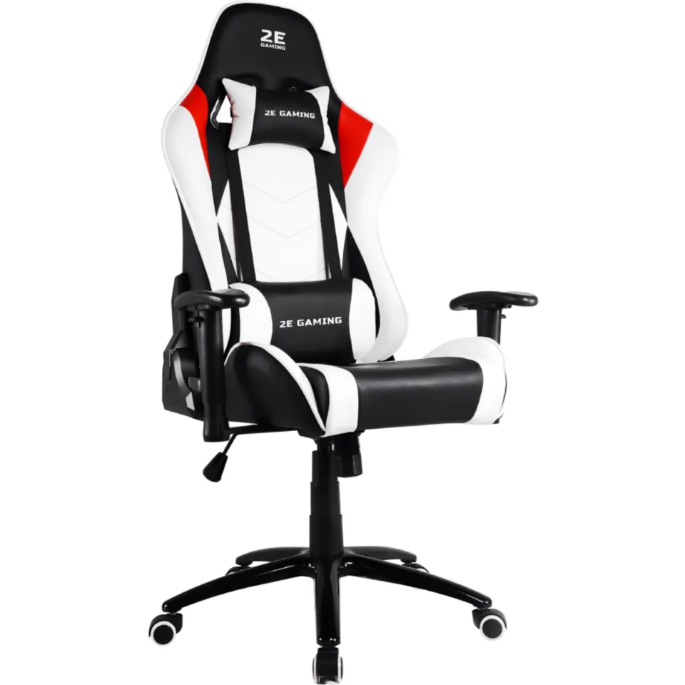 Игровое кресло 2E Gaming Hebi черно-зеленое