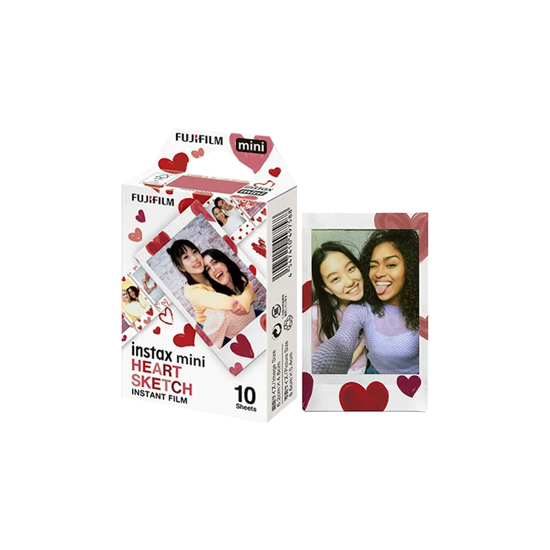 Photo Paper Instax Mini Heart Sketch 10 sheets