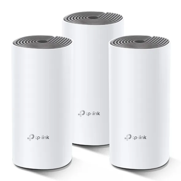 TP-Link - Deco E4 (3-pack) ( AC1200 Whole Home Mesh WiFi System )