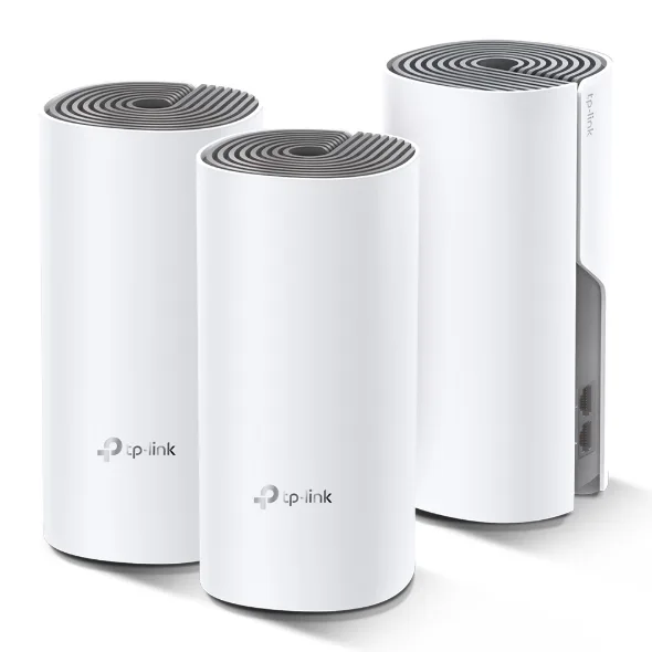 TP-Link - Deco E4 (3-pack) ( AC1200 Whole Home Mesh WiFi System )