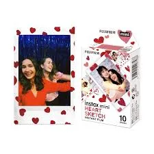 Photo Paper Instax Mini Heart Sketch 10 sheets