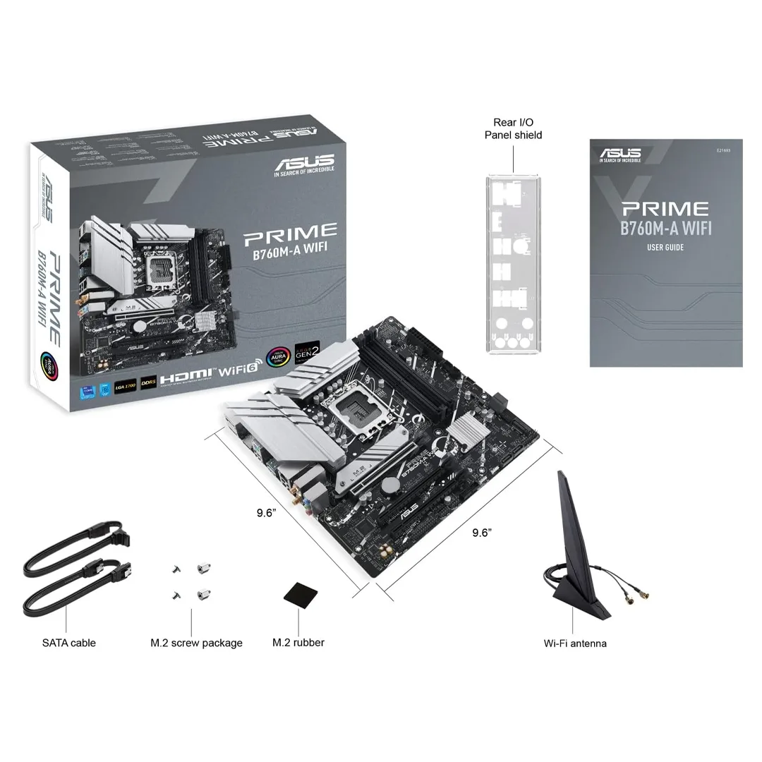 Ana plata MB ASUS PRIME B760M-A WIFI
