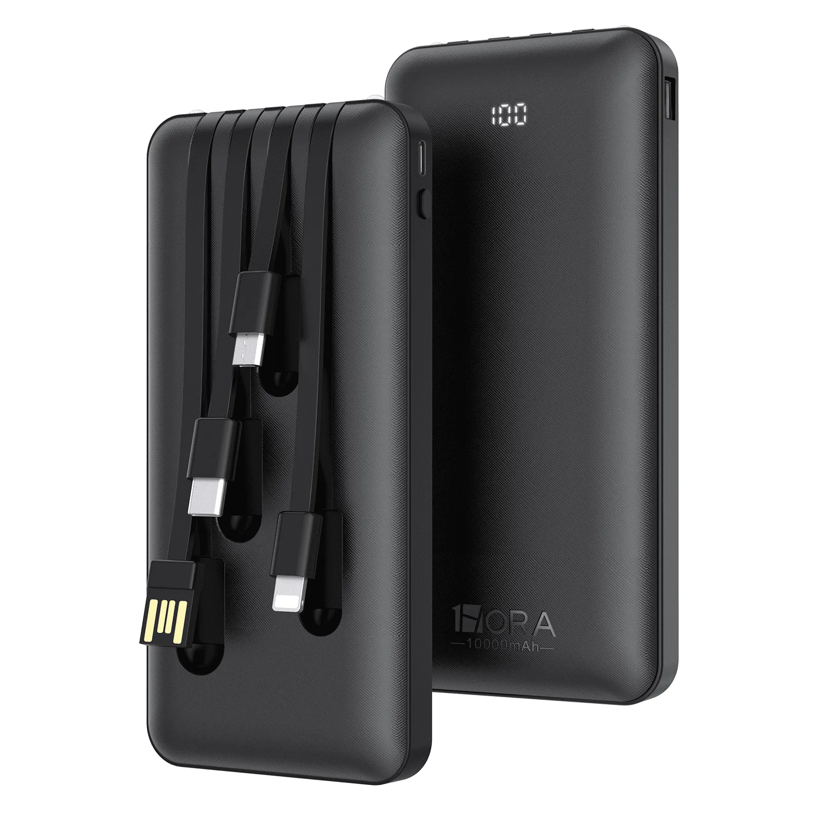 Power Bank 1HORA 10000mAh 10.5W GAR148 Black