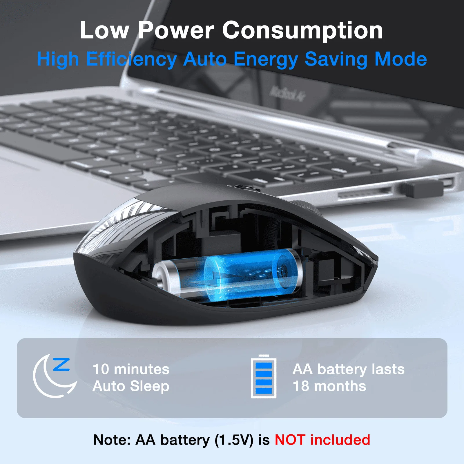 Мышь 1HORA RAT001 2.4G