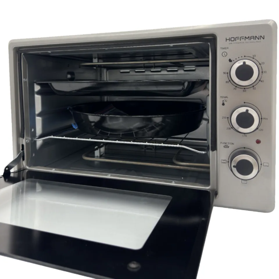 Плита Hoffmann F3700 серебристого цвета