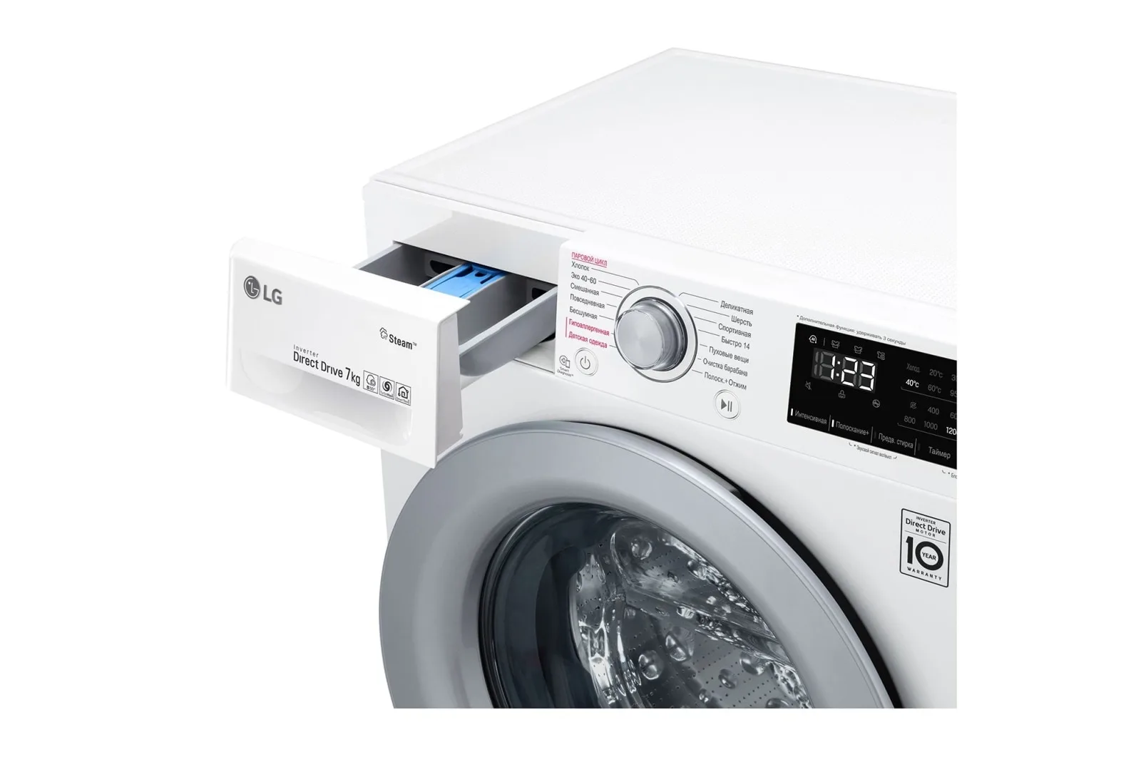 Стиральные машины LG  F2J3HYL5W.ABWPMER